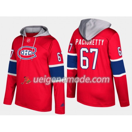 Herren Montreal Canadiens Max Pacioretty 67 N001 Pullover Hooded Sweatshirt